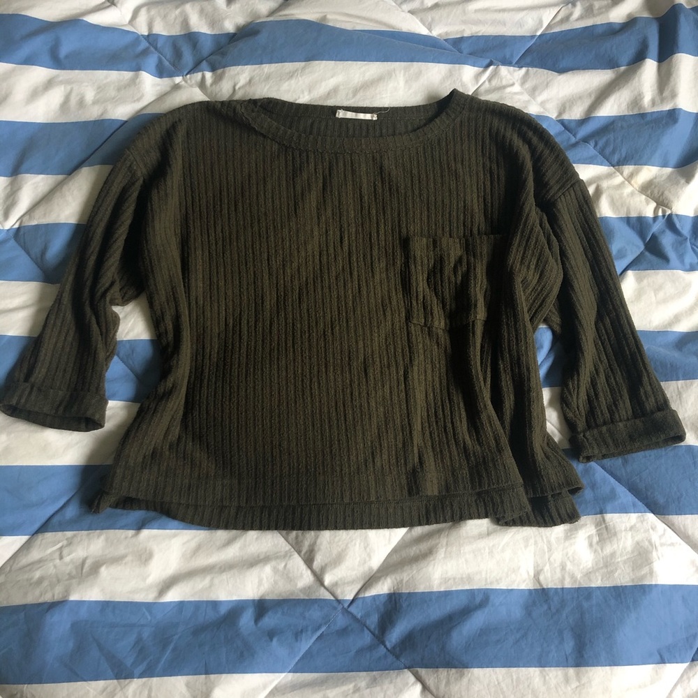 Green Lush Sweater